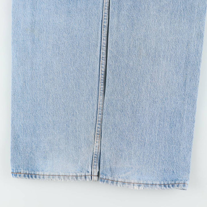 1990'S Levi's 501-0193 Straight Denim Pants, Made in USA, Women's Size L (equivalent to W29), Vintage cotton Blue type light blue Vintage Second Hand