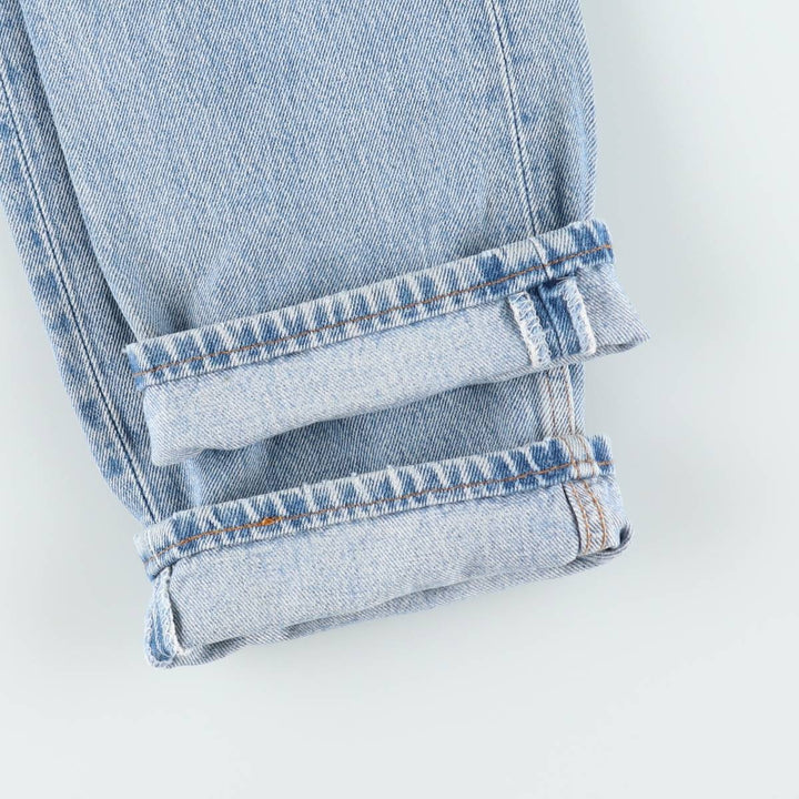 1990'S Levi's 501-0193 Straight Denim Pants, Made in USA, Women's Size L (equivalent to W29), Vintage cotton Blue type light blue Vintage Second Hand
