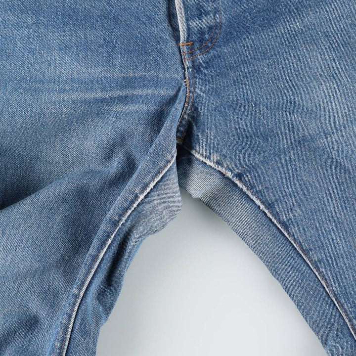 1980'S Levi's 26501-0118 Straight Denim Pants, Made in USA, Women's Size M (equivalent to W26), Vintage cotton blue type Vintage Second Hand