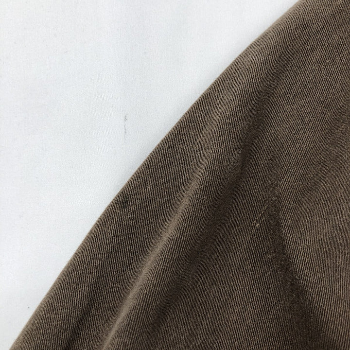 Carhartt Long-Sleeve Button-Down Work Shirt unclear brown type Vintage Second Hand