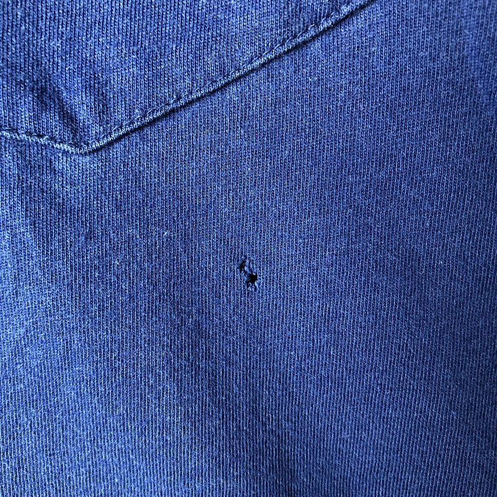 Ralph Lauren POLO by Ralph Lauren Long T-shirt, Men's S size cotton blue type Vintage Second Hand