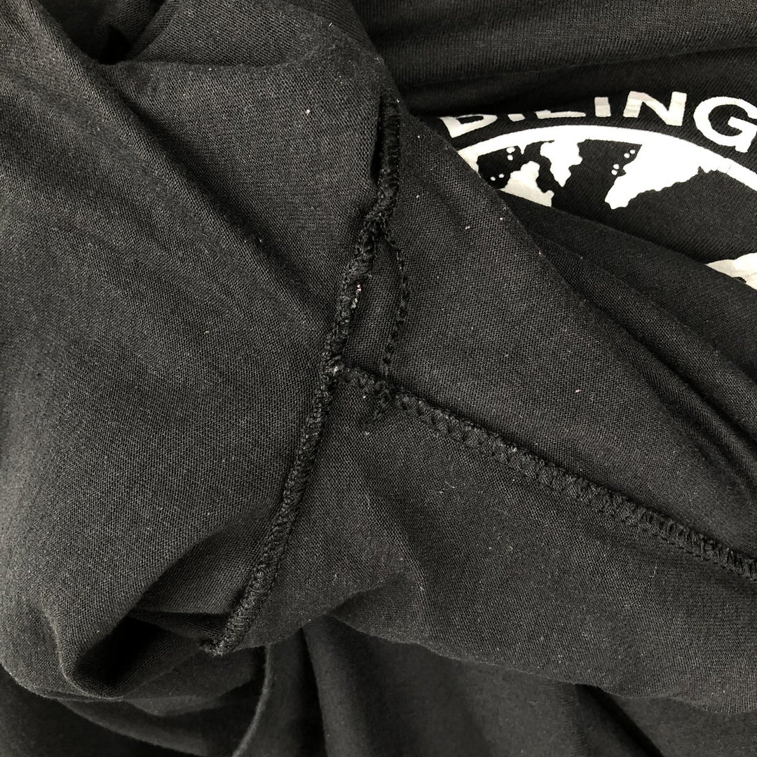 90'S Fruit of the Loom Best Long Sleeve T-Shirt, Made in USA, Men's XL, Vintage cotton black type Vintage Second Hand
