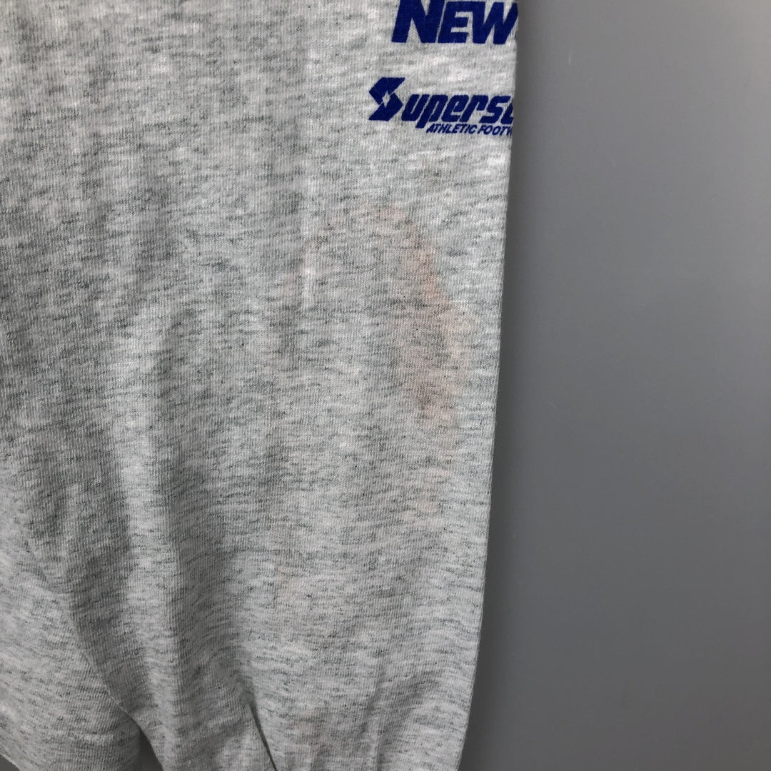 90'S Fruit of the Loom High Neck Long-Sleeve T-Shirt, Made in Canada, Men's Size L (approx.), Vintage cotton gray type Vintage Second Hand