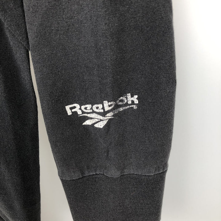 90'S Reebok Long-Sleeve T-Shirt, Made in USA, Men's Size XL (Equivalent), Vintage cotton black type Vintage Second Hand