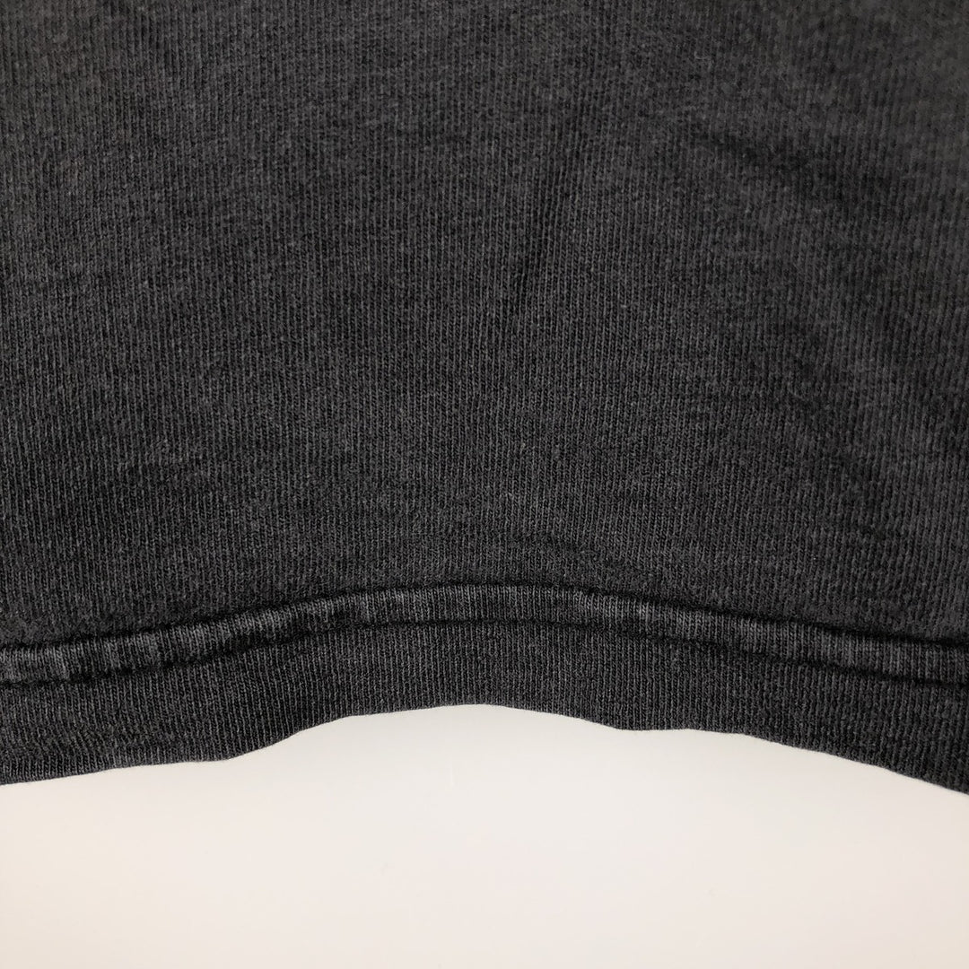 90'S Reebok Long-Sleeve T-Shirt, Made in USA, Men's Size XL (Equivalent), Vintage cotton black type Vintage Second Hand