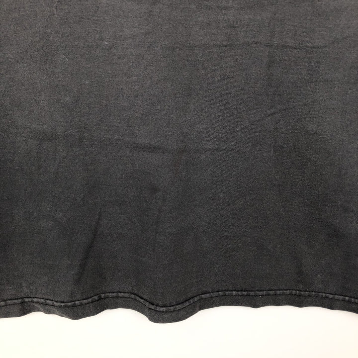90'S Reebok Long-Sleeve T-Shirt, Made in USA, Men's Size XL (Equivalent), Vintage cotton black type Vintage Second Hand