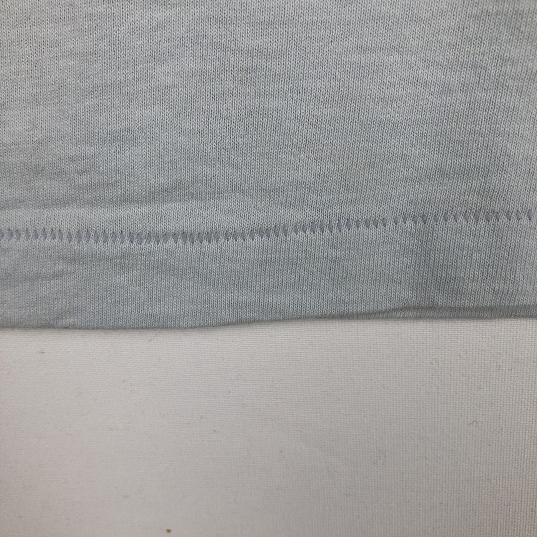 ~90'S BELTON Long-Sleeve T-Shirt, Made in USA, Men's Size M (Equivalent), Vintage cotton Blue type light blue Vintage Second Hand
