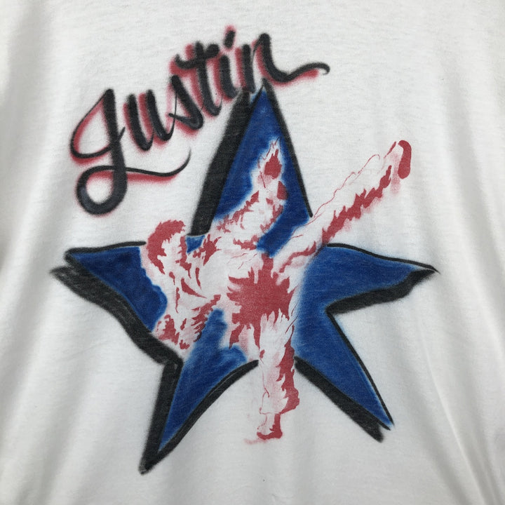 ~90'S Long-Sleeve T-Shirt, Men's Size S (Equivalent), Vintage unclear white type Vintage Second Hand