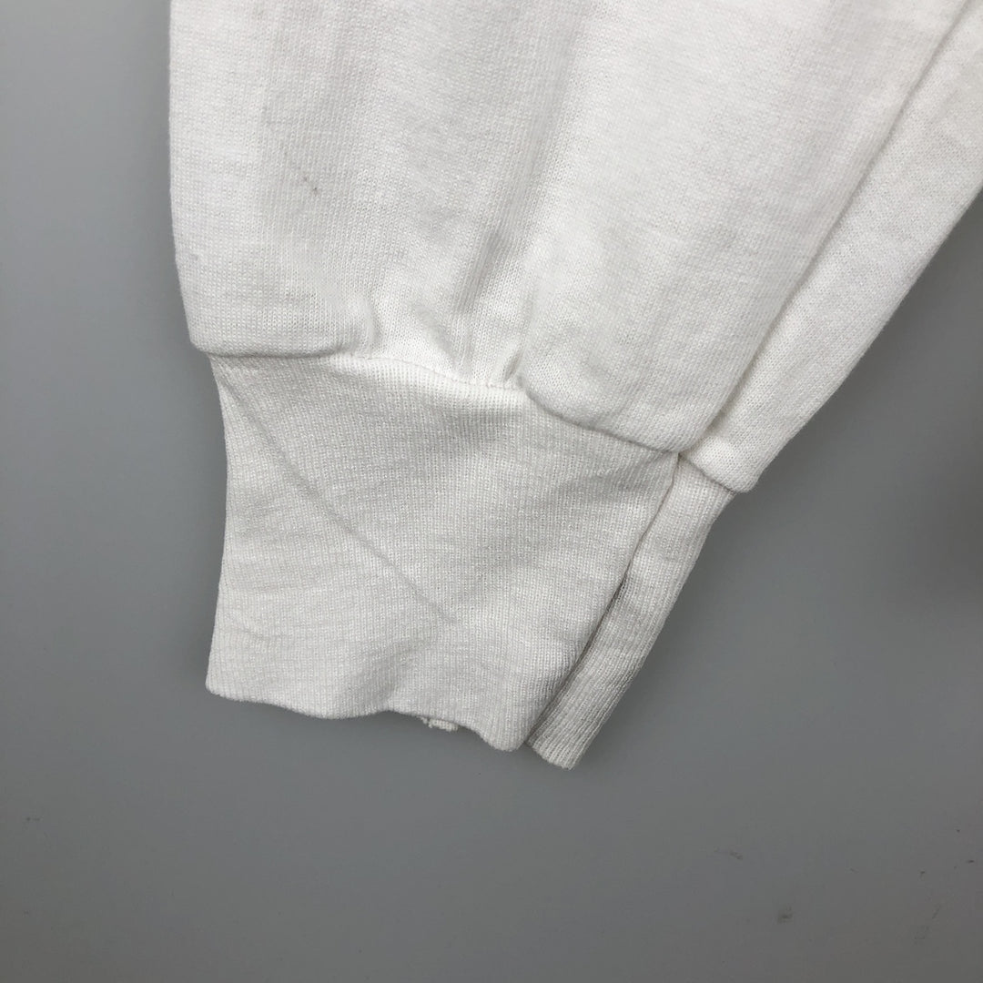 ~90'S Long-Sleeve T-Shirt, Men's Size S (Equivalent), Vintage unclear white type Vintage Second Hand