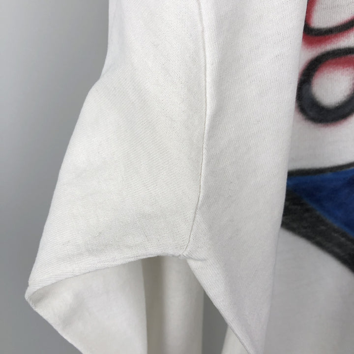 ~90'S Long-Sleeve T-Shirt, Men's Size S (Equivalent), Vintage unclear white type Vintage Second Hand