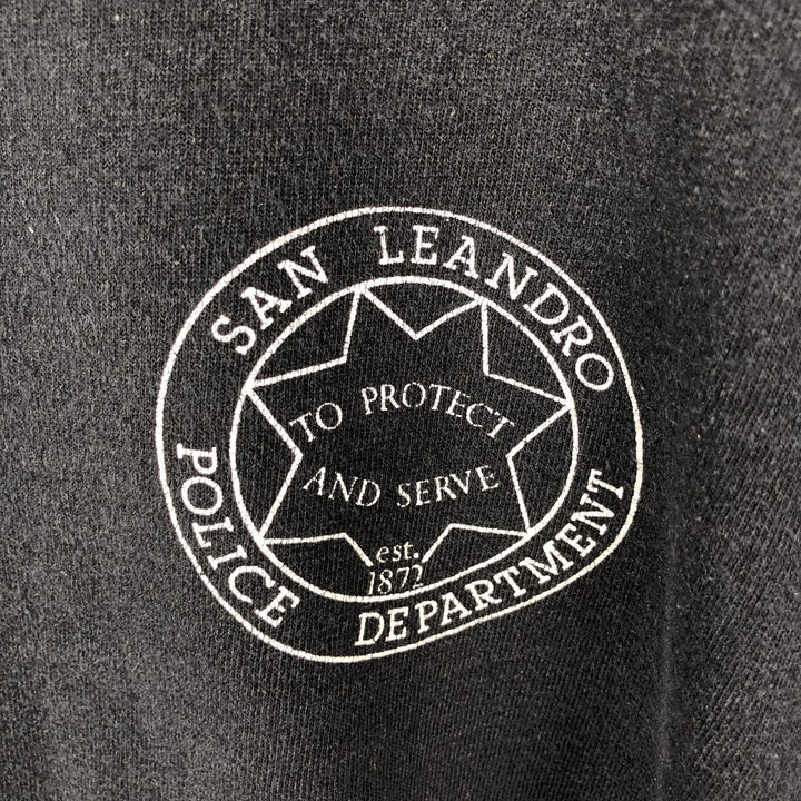 90'S Anvil Long-Sleeve T-Shirt, Made in USA, Men's XL (approx.), Vintage cotton black type Vintage Second Hand