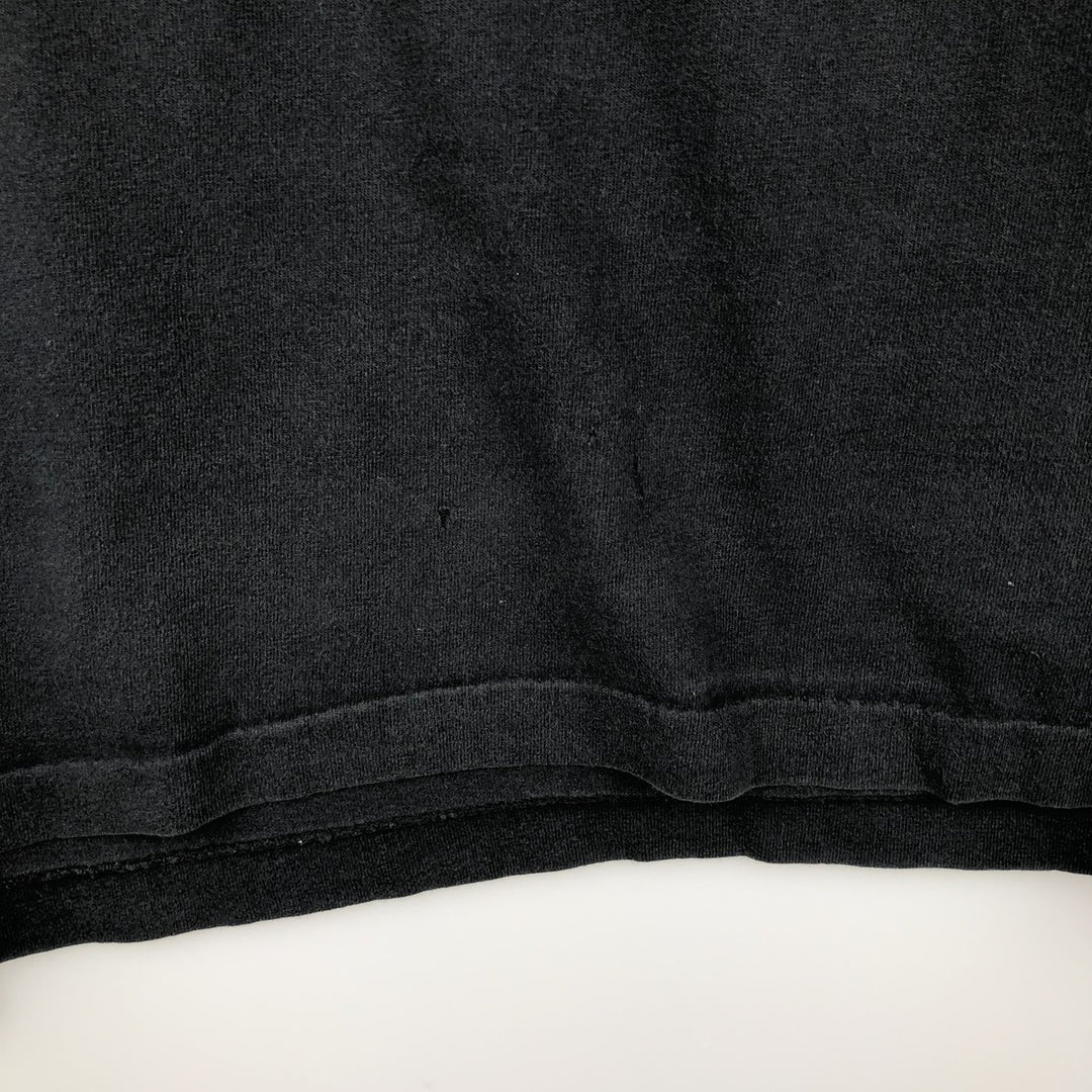 90'S Anvil Long-Sleeve T-Shirt, Made in USA, Men's XL (approx.), Vintage cotton black type Vintage Second Hand