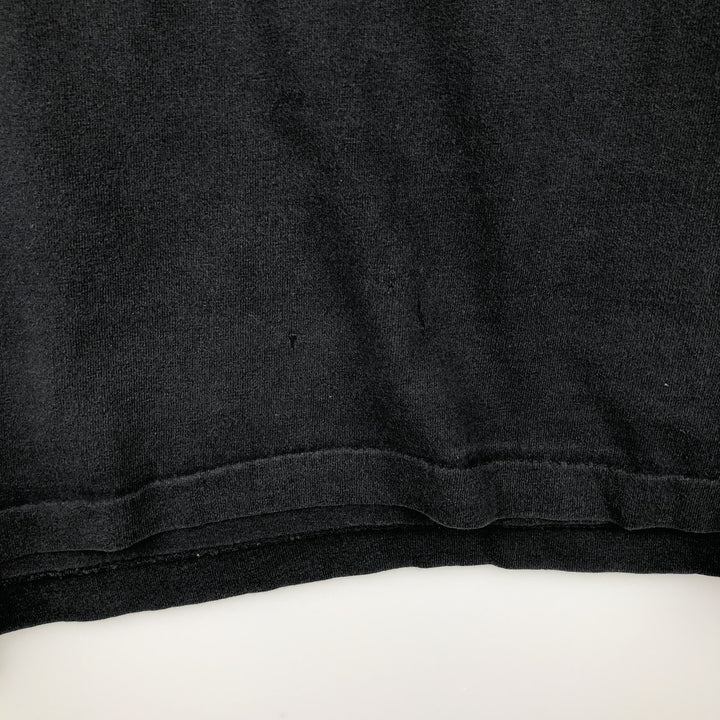 90'S Anvil Long-Sleeve T-Shirt, Made in USA, Men's XL (approx.), Vintage cotton black type Vintage Second Hand
