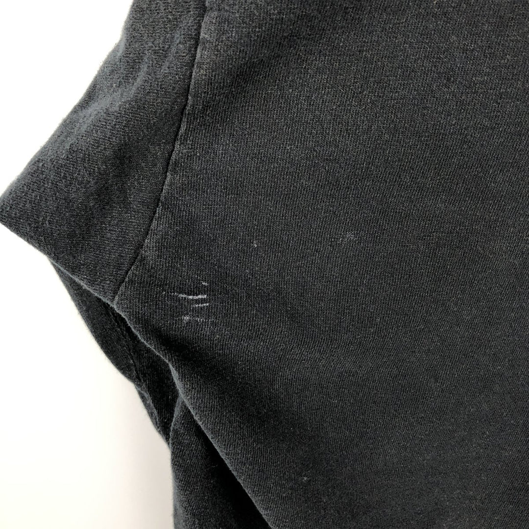 90'S Anvil Long-Sleeve T-Shirt, Made in USA, Men's XL (approx.), Vintage cotton black type Vintage Second Hand