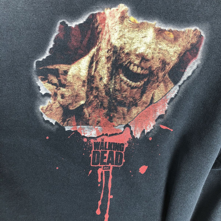 THE WALKING DEAD Movie Long-Sleeve T-Shirt (Men's Size S) unclear black type Vintage Second Hand