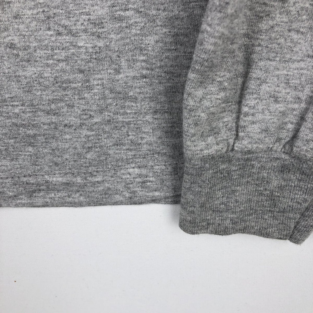 Harley-Davidson Fire Pattern Long T-Shirt, Men's XL Size cotton gray type Vintage Second Hand
