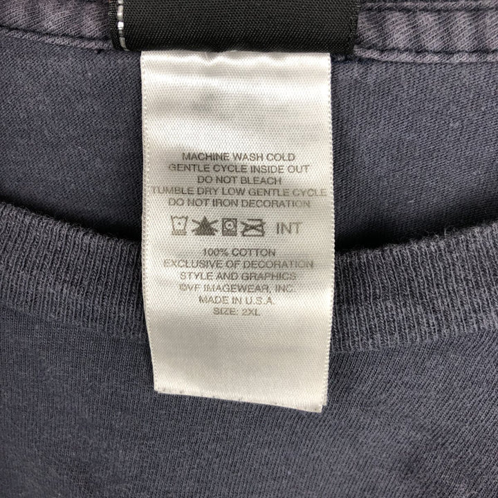Harley-Davidson Eagle Pattern Long-Sleeve T-Shirt, Made in USA, Men's XXL (approx.) cotton gray type Vintage Second Hand