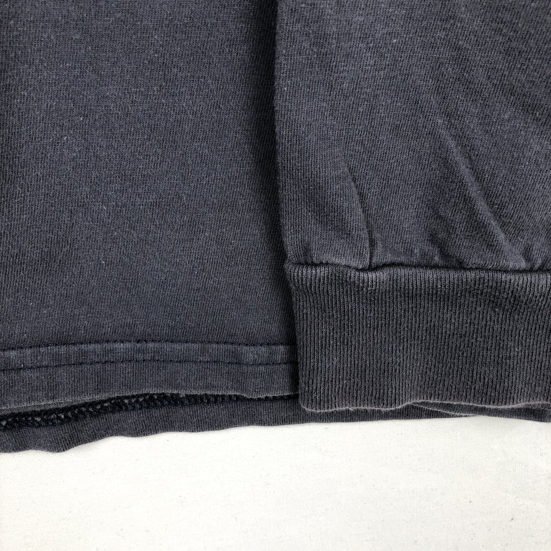 Harley-Davidson Eagle Pattern Long-Sleeve T-Shirt, Made in USA, Men's XXL (approx.) cotton gray type Vintage Second Hand