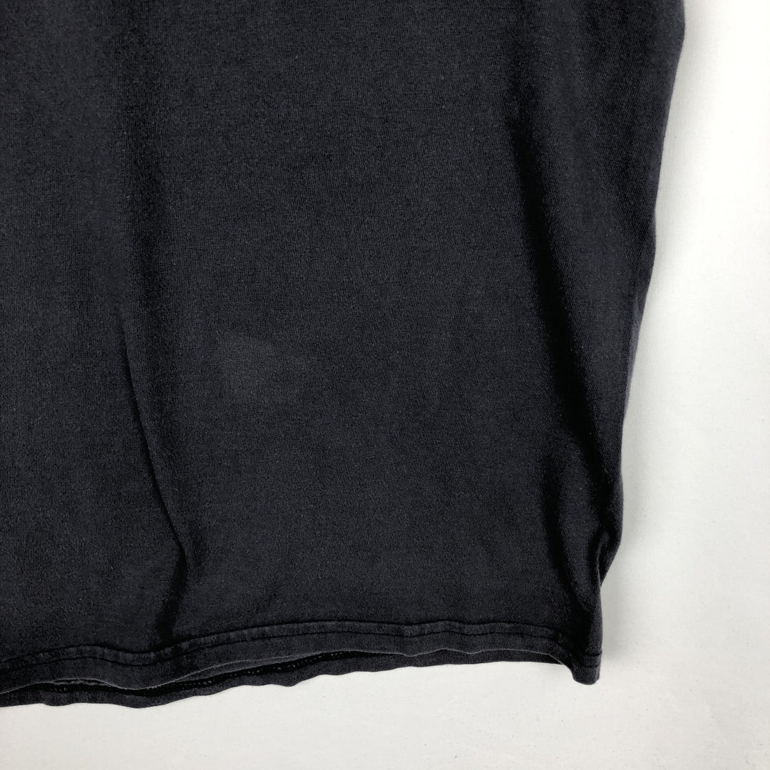 Harley-Davidson Eagle Pattern Long-Sleeve T-Shirt, Made in USA, Men's XXL (approx.) cotton gray type Vintage Second Hand