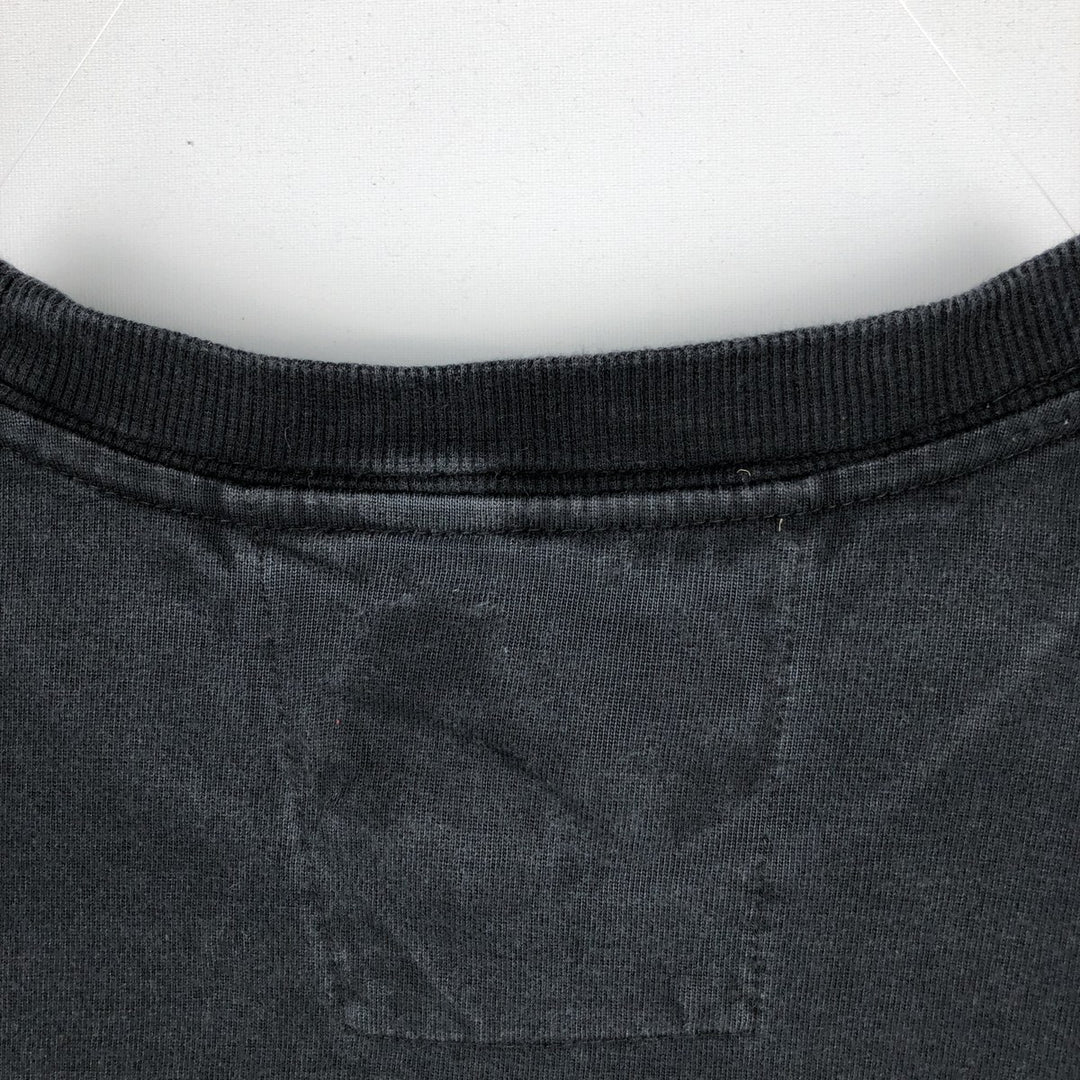 Harley-Davidson Long Sleeve T-Shirt, Men's Medium cotton black type Vintage Second Hand