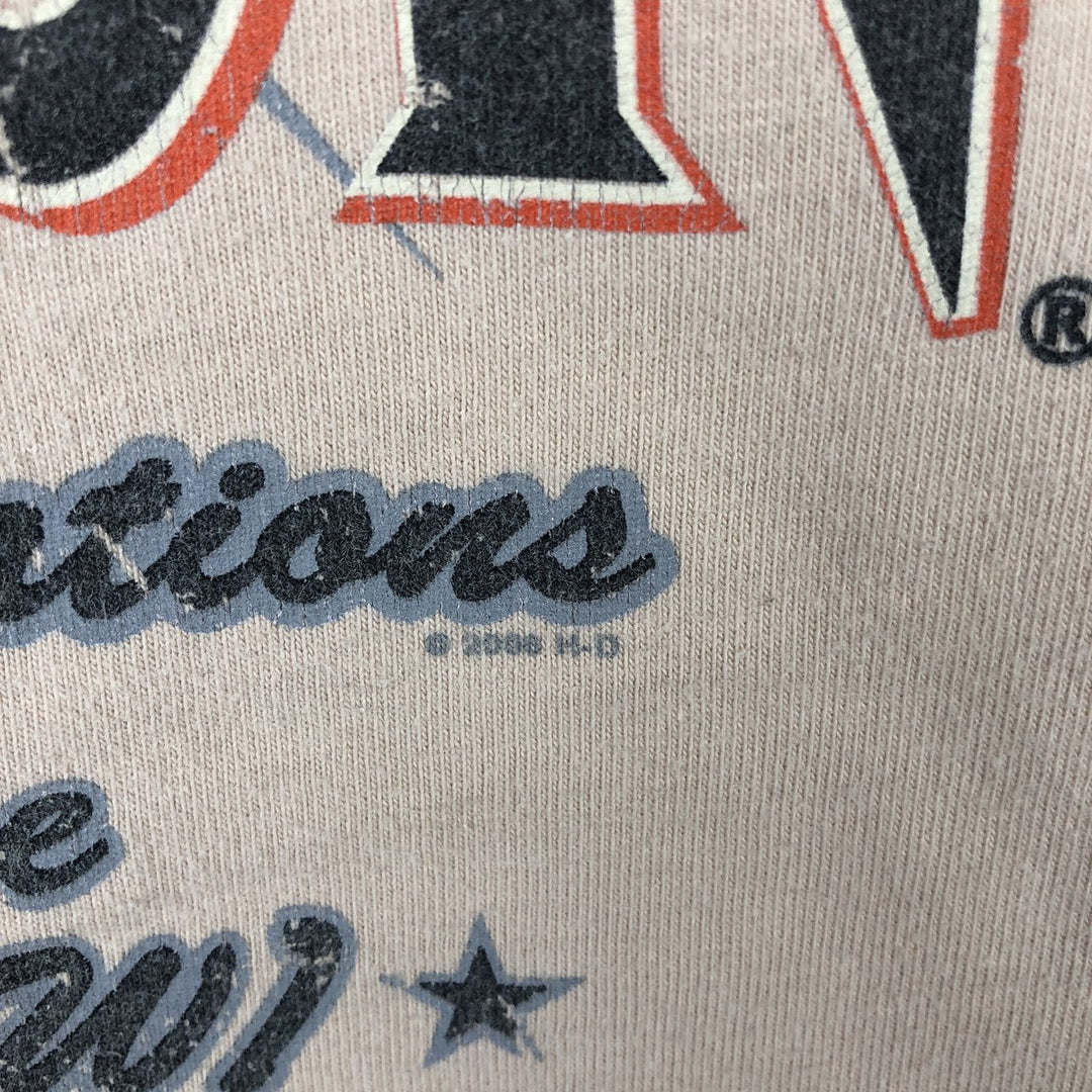 00'S Harley-Davidson Long Sleeve T-Shirt, Men's XL Size cotton Beige type Vintage Second Hand