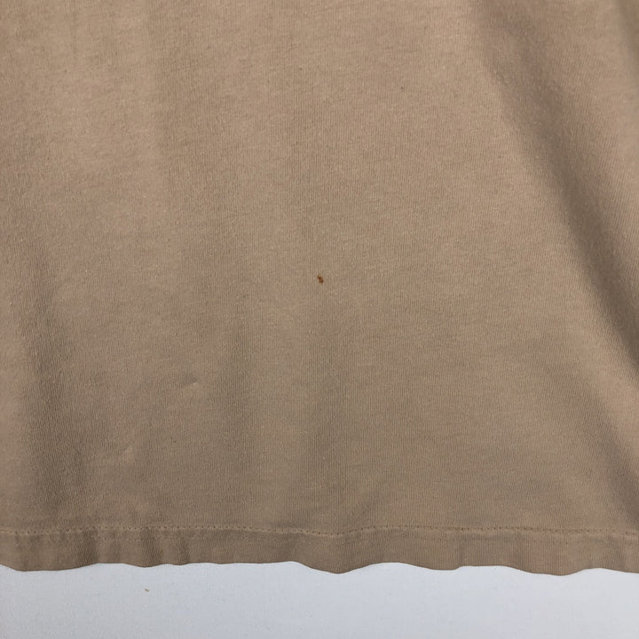 00'S Harley-Davidson Long Sleeve T-Shirt, Men's XL Size cotton Beige type Vintage Second Hand
