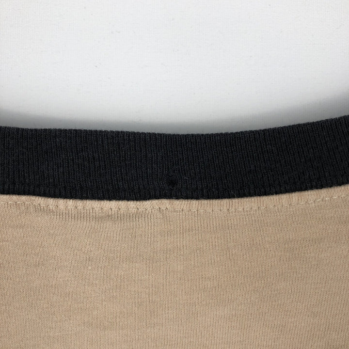 00'S Harley-Davidson Long Sleeve T-Shirt, Men's XL Size cotton Beige type Vintage Second Hand
