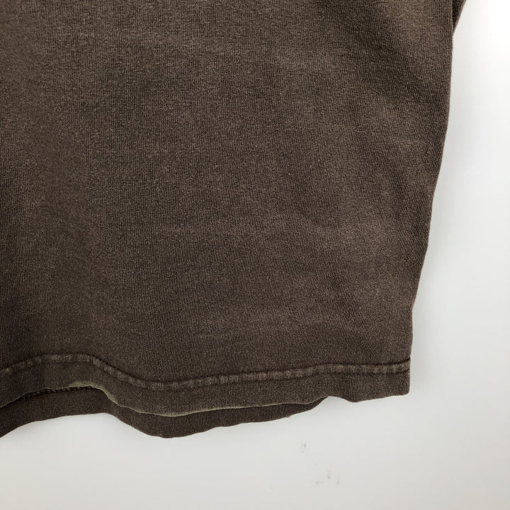 Harley-Davidson Long Sleeve T-Shirt, Men's XXL cotton brown type Vintage Second Hand