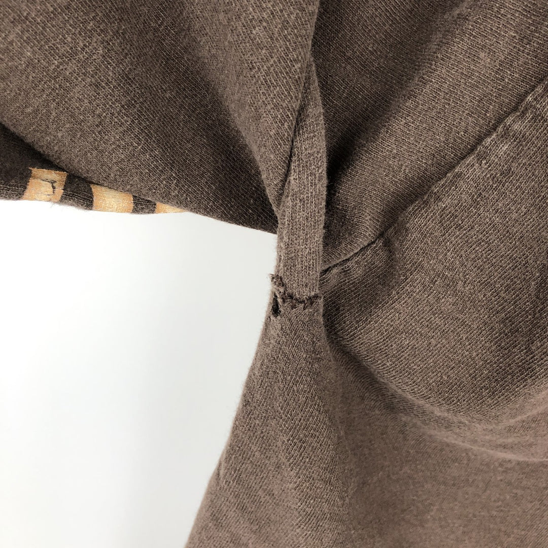 Harley-Davidson Long Sleeve T-Shirt, Men's XXL cotton brown type Vintage Second Hand