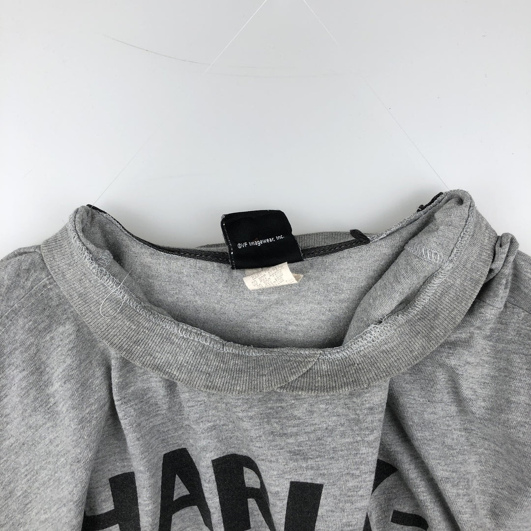 00'S Harley-Davidson Long Sleeve T-Shirt Made in USA Men's XL cotton gray type Vintage Second Hand