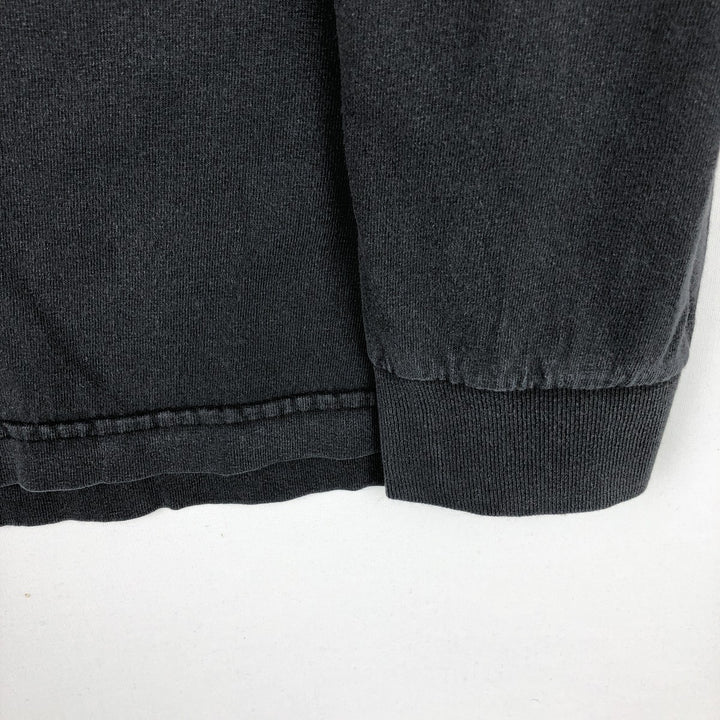 2000'S Harley-Davidson Skull Pattern Long-Sleeve T-Shirt (Men's Size M) cotton gray type Vintage Second Hand