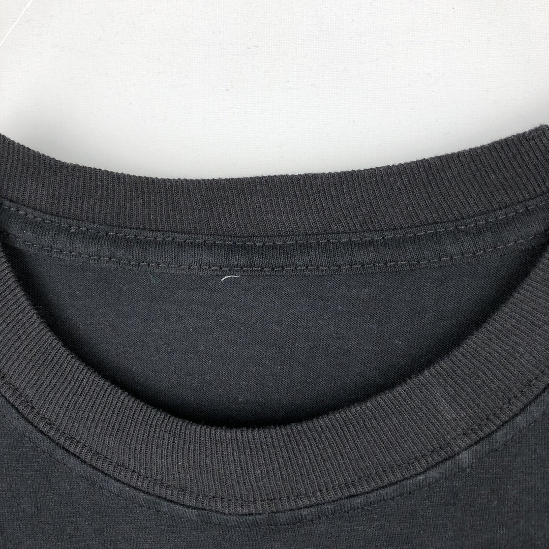 Janet Jackson Long-Sleeve T-Shirt (Men's Size L) unclear black type Vintage Second Hand