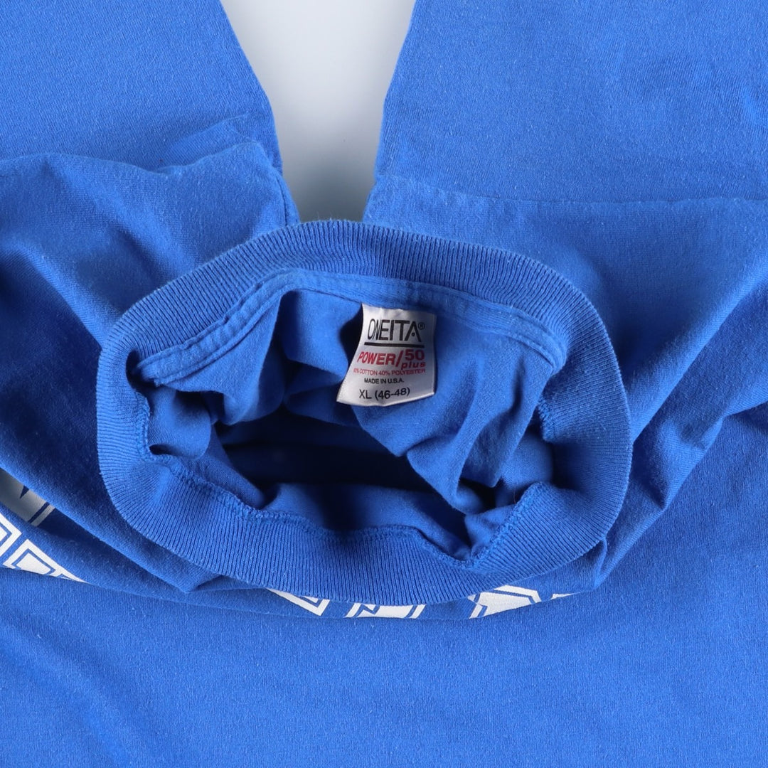 90's ONEITA POWER cotton blue type Vintage Second Hand