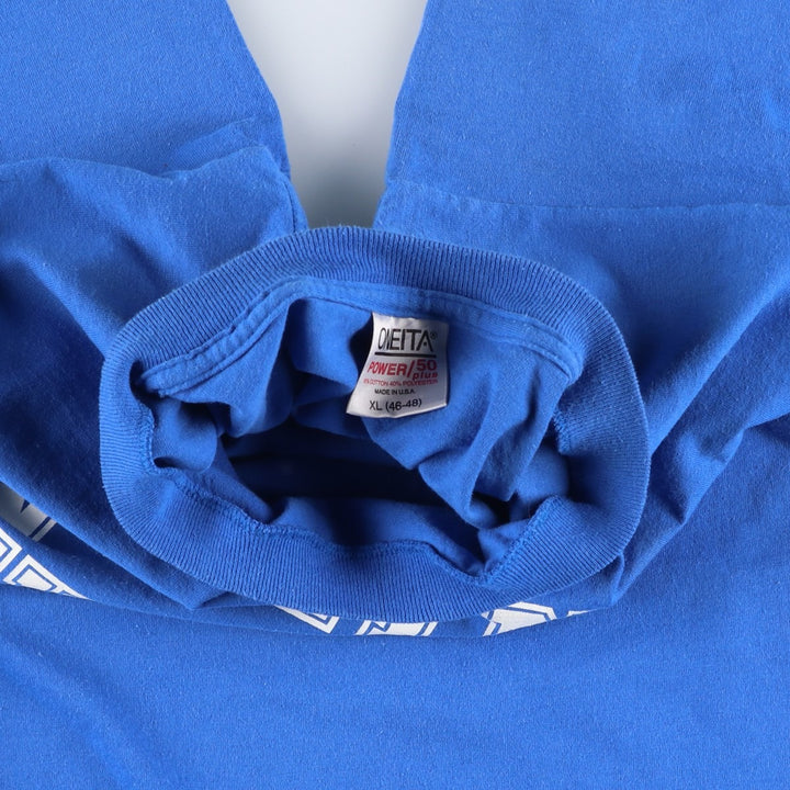 90's ONEITA POWER cotton blue type Vintage Second Hand