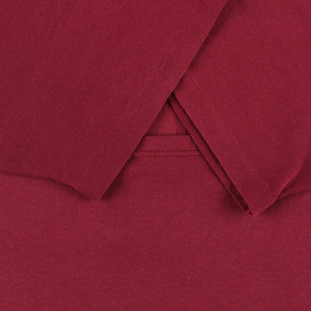 Vintage 90'S Jerzees College T-Shirt, Made in USA, Men's XL cotton red type Vintage Second Hand