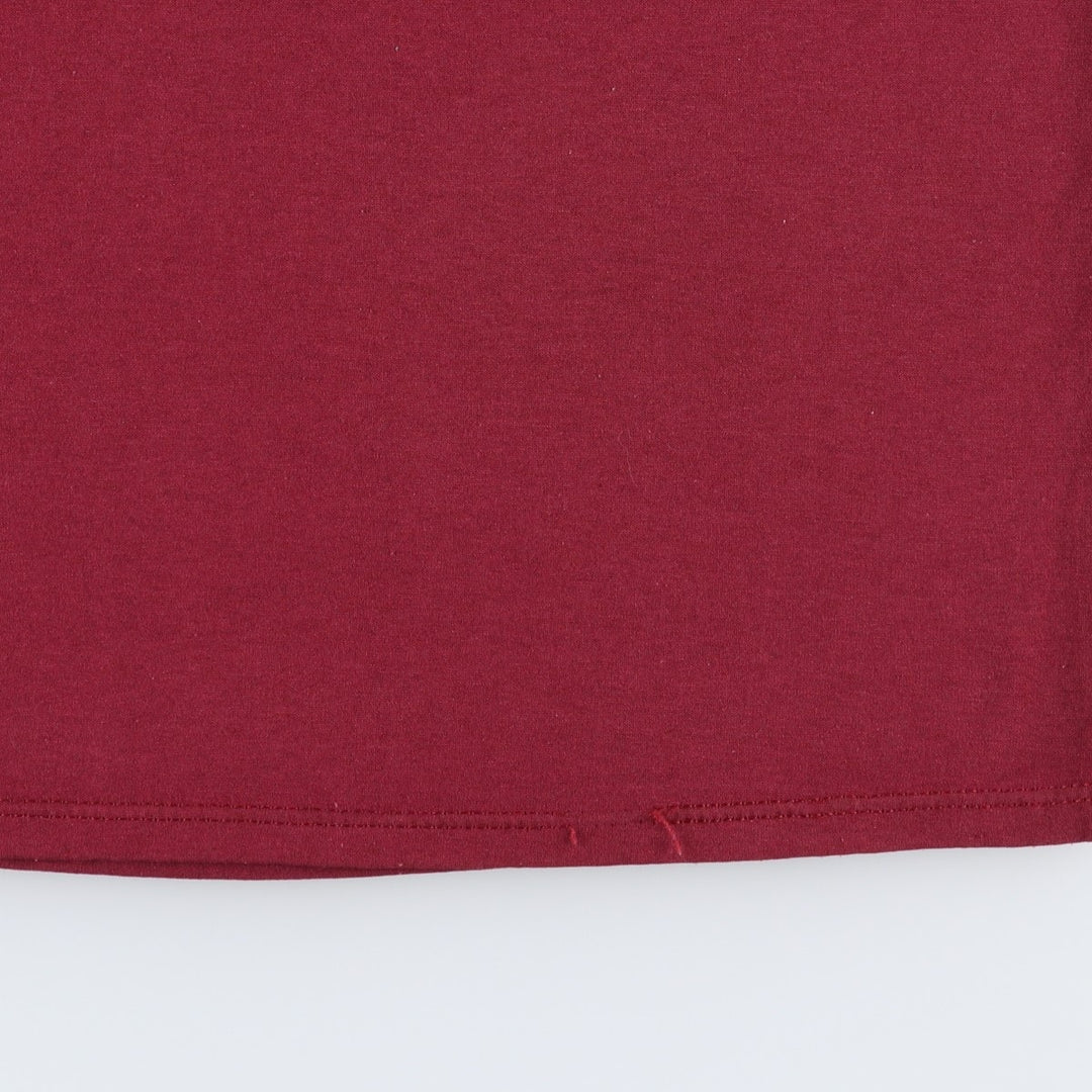 Vintage 90'S Jerzees College T-Shirt, Made in USA, Men's XL cotton red type Vintage Second Hand