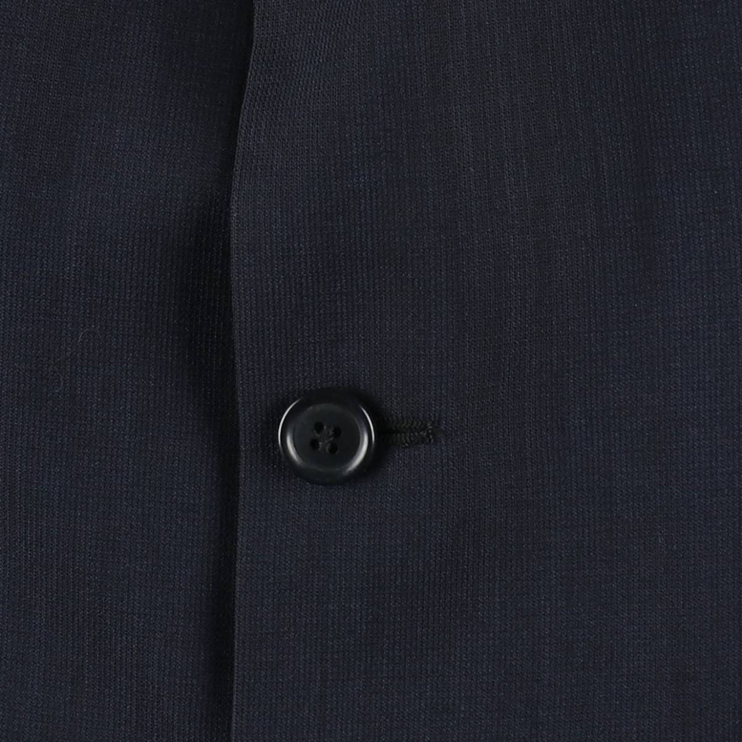 Pierre Cardin navy blazer, tailored jacket, men's size XL (approx.) wool navy blue type Vintage Second Hand