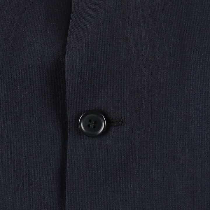 Pierre Cardin navy blazer, tailored jacket, men's size XL (approx.) wool navy blue type Vintage Second Hand