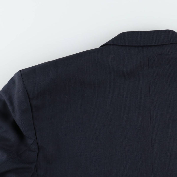 Pierre Cardin navy blazer, tailored jacket, men's size XL (approx.) wool navy blue type Vintage Second Hand
