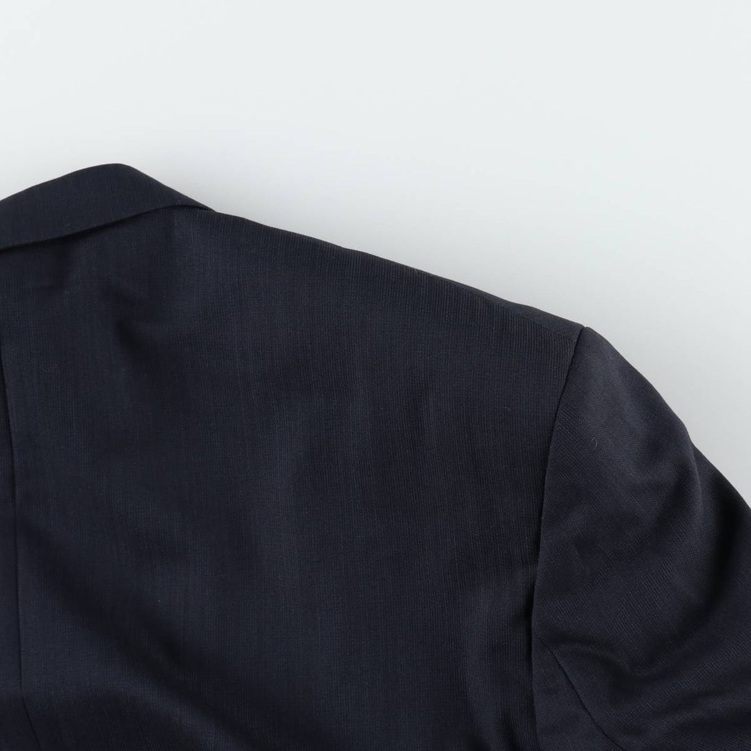 Pierre Cardin navy blazer, tailored jacket, men's size XL (approx.) wool navy blue type Vintage Second Hand