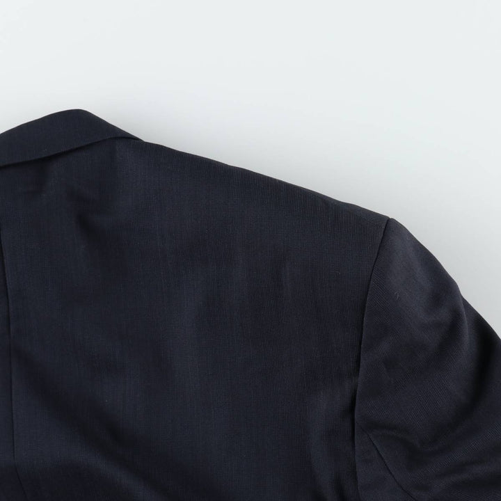Pierre Cardin navy blazer, tailored jacket, men's size XL (approx.) wool navy blue type Vintage Second Hand