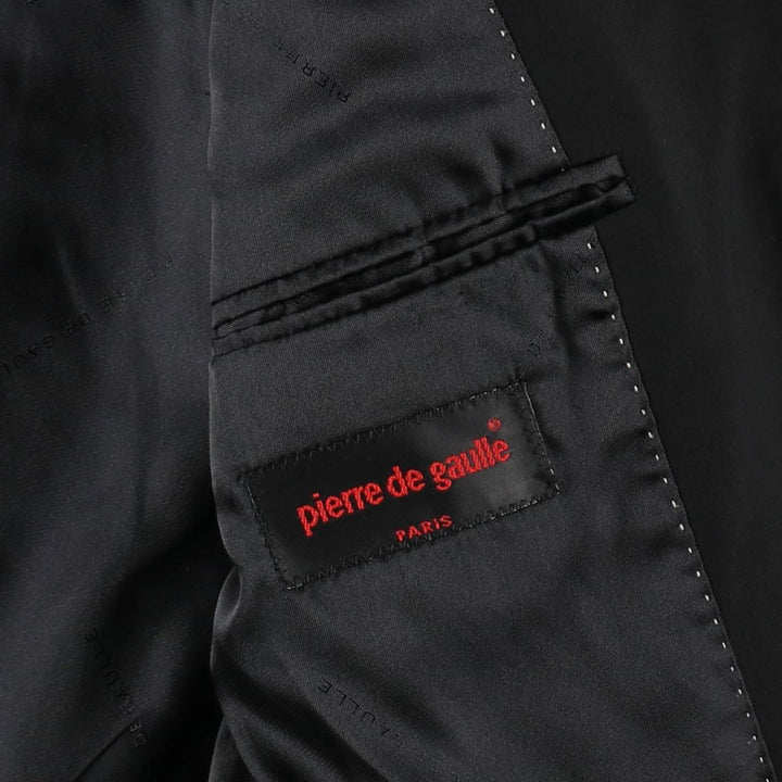 Pierre de Gaulle wool tailored jacket, men's size M equivalent. wool black type Vintage Second Hand