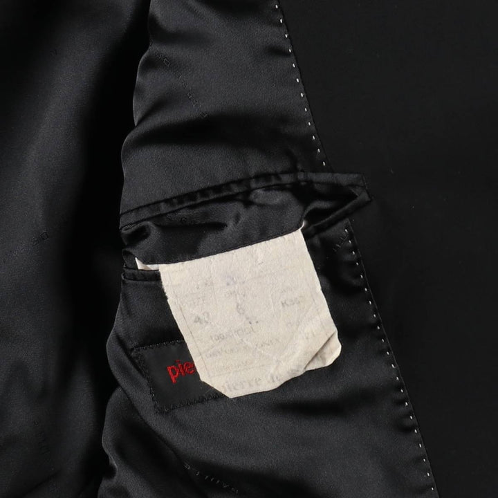 Pierre de Gaulle wool tailored jacket, men's size M equivalent. wool black type Vintage Second Hand