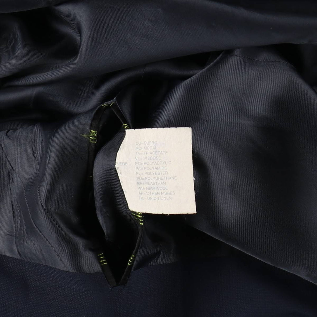 Paul Smith LONDON wool tailored jacket, men's size M (approx.) wool navy blue type Vintage Second Hand
