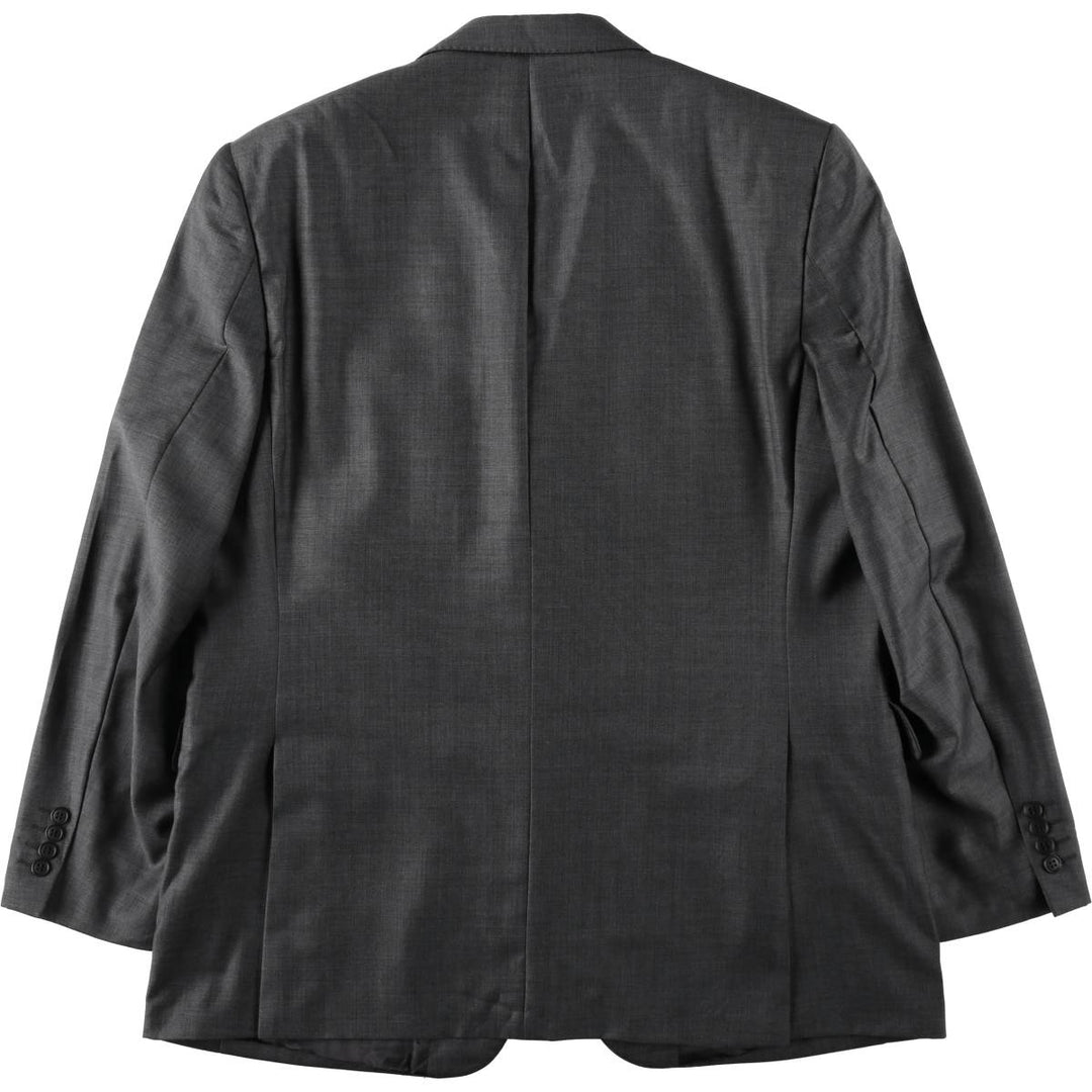 Ermenegildo Zegna wool tailored jacket, men's size XL (approx.) wool gray type Vintage Second Hand