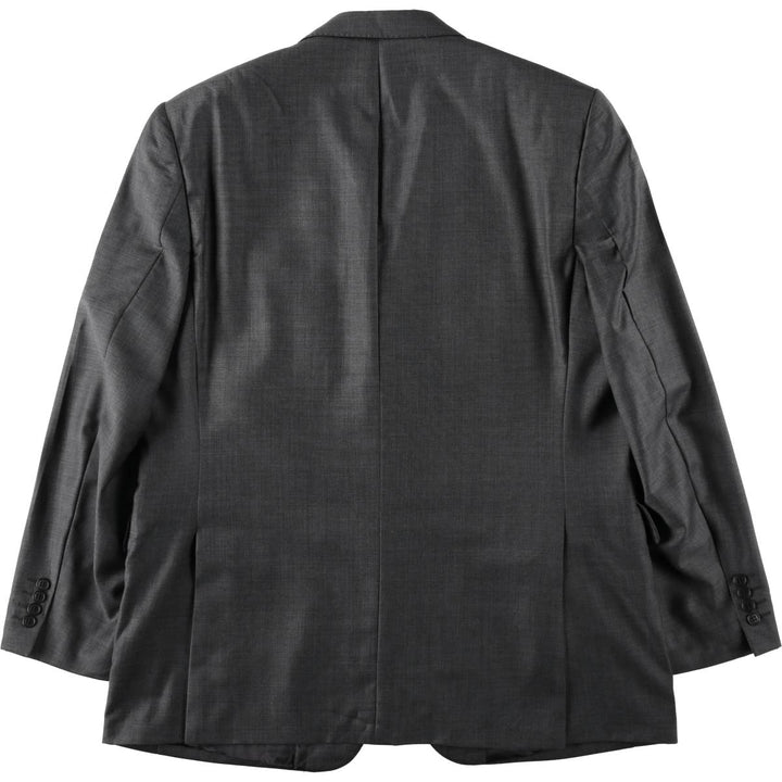 Ermenegildo Zegna wool tailored jacket, men's size XL (approx.) wool gray type Vintage Second Hand