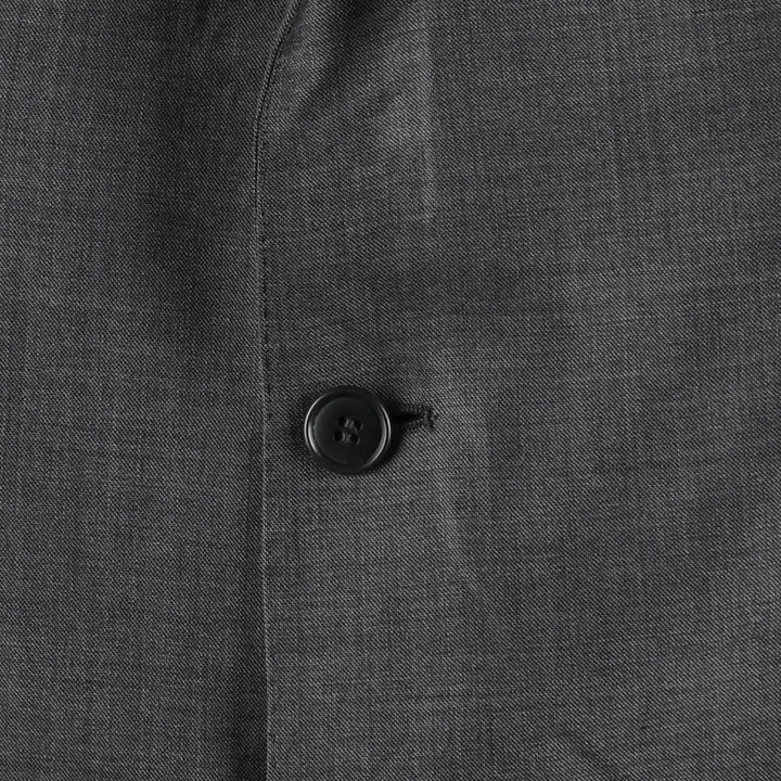 Ermenegildo Zegna wool tailored jacket, men's size XL (approx.) wool gray type Vintage Second Hand