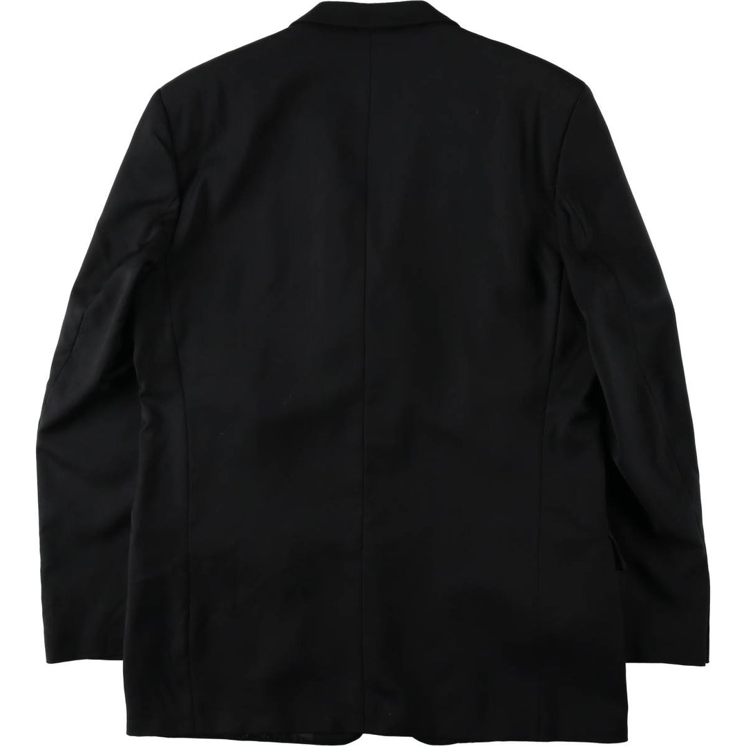 Pierre Cardin wool tailored jacket, made in England, men's size L equivalent. wool black type Vintage Second Hand