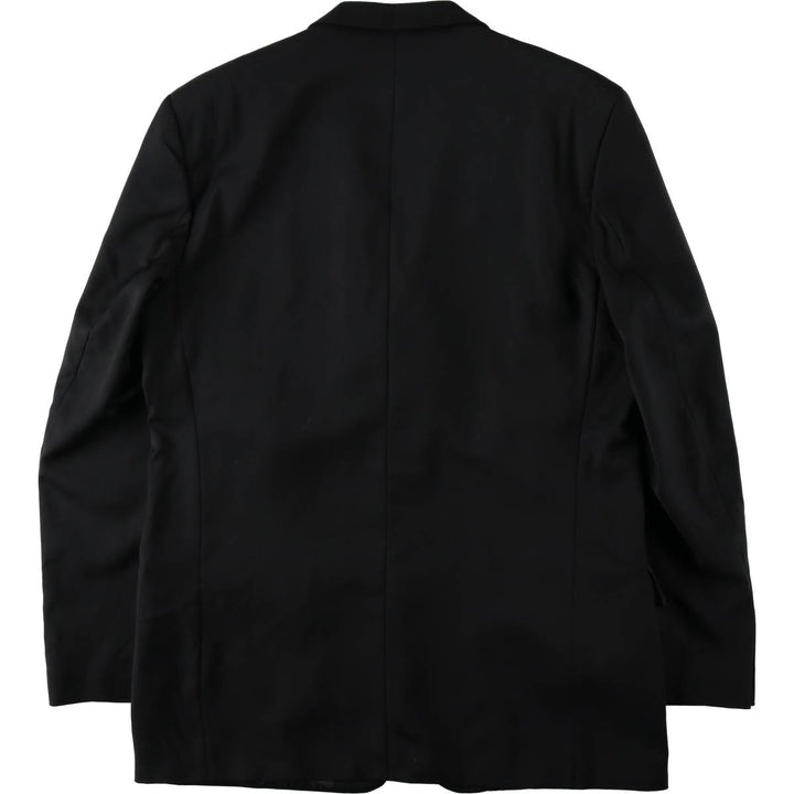 Pierre Cardin wool tailored jacket, made in England, men's size L equivalent. wool black type Vintage Second Hand