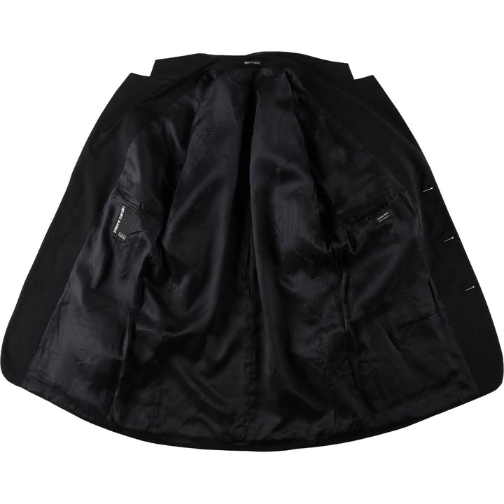 Pierre Cardin wool tailored jacket, made in England, men's size L equivalent. wool black type Vintage Second Hand